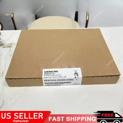 New Siemens 6ES7 414-2XG03-0AB0 6ES7414-2XG03-0AB0 SIMATIC S7-400 CPU 414-2 256 • $502.97