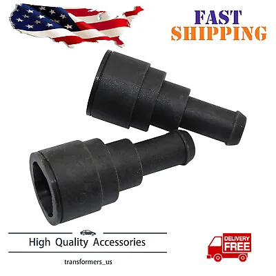 2pcs Heater Core Coolant Hose Connector For Cadillac Chevrolet Tahoe GMC Buick • $8.79