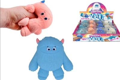 Kandytoys Squishy Yeti 12cm - Ty7909 Squeezy Sensory Ball Stress Relief Wild • $14.72