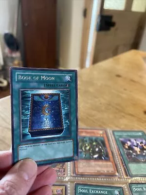 YUGIOH BOOK OF MOON RARE PGD-035 And 17 Other Cards • £3.50