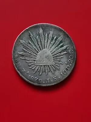 1879 Zs JS Mexico 8 Reales • $119