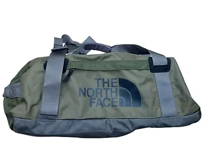 £99.99 • Buy The North Face Base Camp Duffel Bag Carry All Camping Travel Green Lightly Used