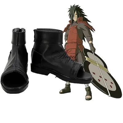 Anime Madara Cosplay Boots Halloween Party Shoes Custom Made • $33