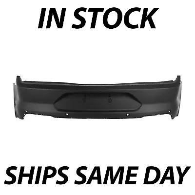 NEW Primered Rear Bumper Cover Fascia For 2018-2023 Ford Mustang W/ Park Assist • $329.11
