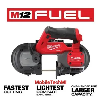 Milwaukee M12 Fuel Compact Band Saw 2529-20 12V Tool Only - BRAND NEW IN BOX • $399