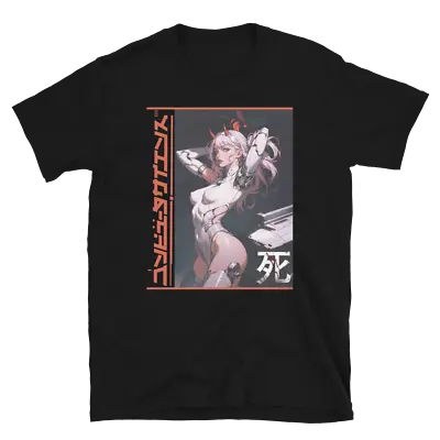 She Walks With Death Sexy Hentai Shirt Succubus Pantsu Hentai Tshirt Anime Tee • $17.95