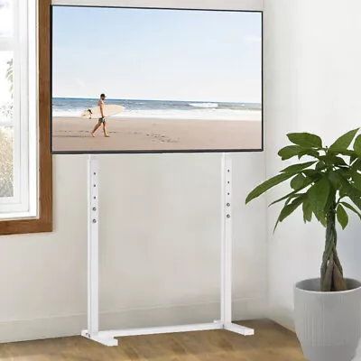$89.96 • Buy Universal TV Stand Floor Height Adjustable Free Standing TV Mount For 32-100  TV