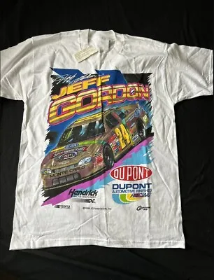New Vintage NASCAR Jeff Gordon T-Shirt Graphic Cotton Allsize • $15.19