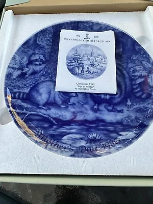 Genuine Kaiser Porcelain Anniversary Mother Holy Christmas Plate Lot Of 8 • $98
