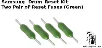 Drum Imaging (4) Reset Chips Fuses For Samsung CLP-310N CLP310 CLP-315W CLP315 • £17.08