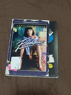 Flashdance (Blu-ray 1983) Brand New With Retro Vhs Slipcover Rare OOP Slip • $34.99