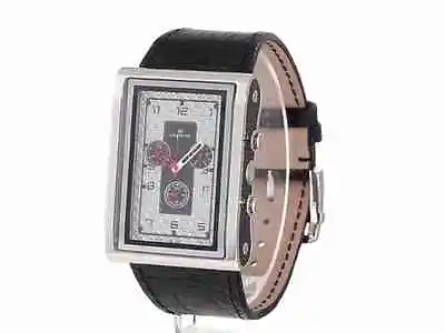 $397 • Buy Lorenz Men's 025923BB TB7 Big Rectangular Chronograph Watch