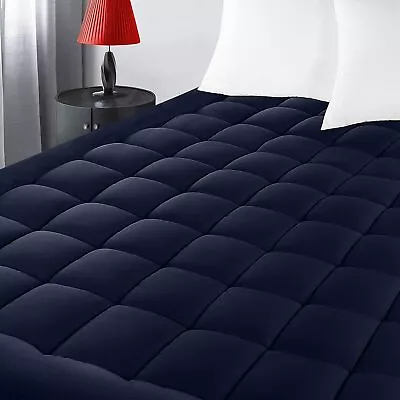 Utopia Bedding Quilted Fitted Premium Mattress Pad Full Size - Pillow Top Mattre • $46.76