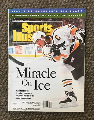 1993 Sports Illustrated Magazine Miracle On Ice Pittsburgh Penguin Mario Lemieux • $15.95