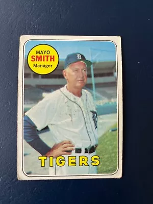 1969 Topps - #40 Mayo Smith • $0.99