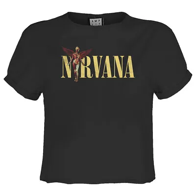 Amplified Womens/Ladies In Utero Nirvana Crop Top (GD994) • $51.61