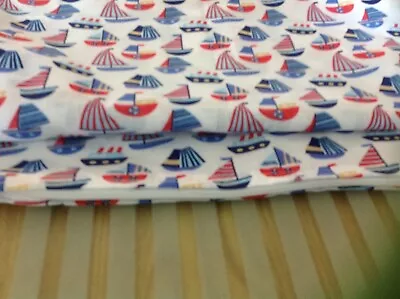 Homemade Cushion Covers With Boats Set Of 2 • £3