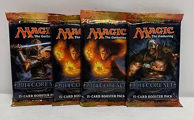 MTG Magic The Gathering M14 2014 Core Set 15-Card Lot Of 4 Booster Packs • $38.99