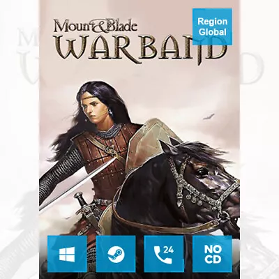 Mount & Blade Warband For PC Game Steam Key Region Free • $9.26