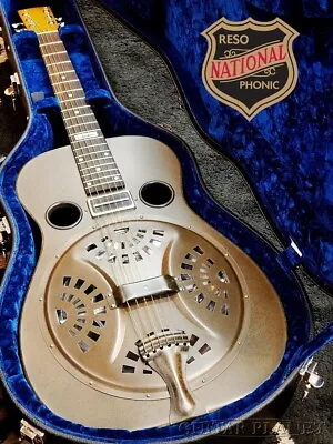 National Scheerhorn Model S1 Custom Weathered Steel 2022 Acoustic Guitar • $3872
