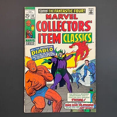 Marvel Collectors Item Classics 22 Silver Age 1969 Fantastic Four Stan Lee Comic • $14.95