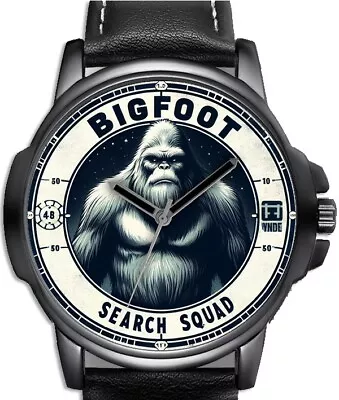 BIGFOOT SEARCH SQUAD Novelty Art Unique Stylish Rare Wrist Watch FAST UK • $58.29