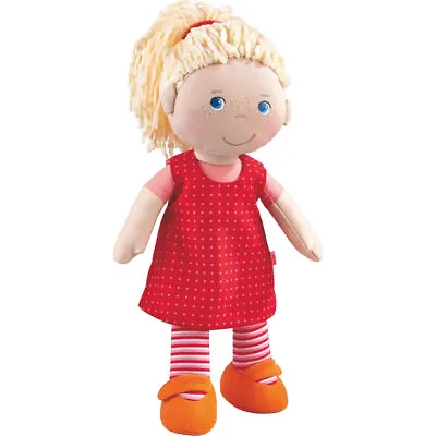 HABA Annelie 12  Soft Doll With Blonde Hair And Blue Eyes • $29.99