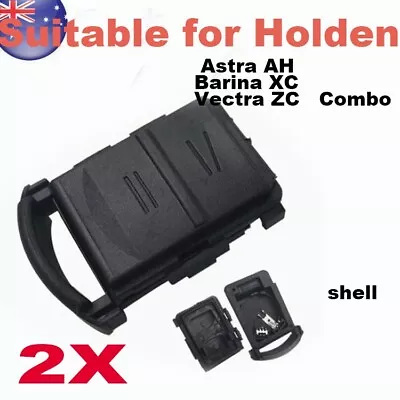 2XRemote Key Shell Case FOB Suitable For Holden Astra AH Barina XC Vectra Combo • $3.90