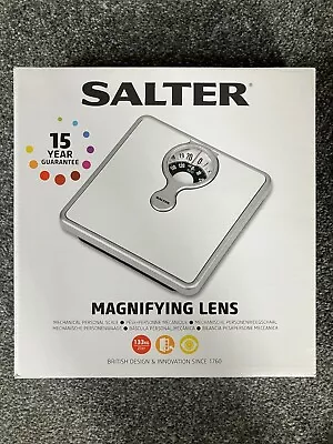 Salter ‎484 WHDR Mechanical Bathroom Scale - White • £10