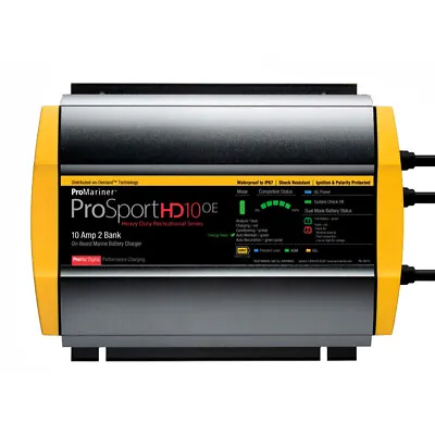 Promariner 44010 ProSportHD 10 Gen 4 - 10 Amp 2-Bank Battery Charger • $123.46
