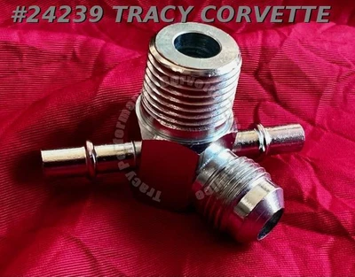 $29 • Buy 1970 Corvette Intake Manifold Vacuum Fitting LS5 With Power Brakes Automatic 