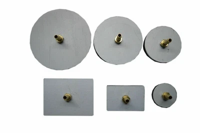 $119 • Buy Valve Seat Vacuum Testing Pads Kit - 6 Pads With Brass Fittings - New