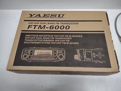 Yaesu FTM-6000 50W 144/430MHz Dual Band FM Mobile Transceiver • $279.99