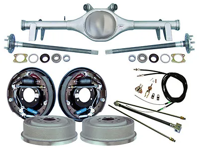 Currie 64-66 Gm A-body Rear End & 11  Drum Brakeslinesparking Cablesaxlesetc • $2899.99