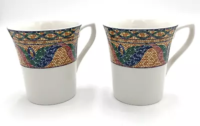 Mikasa Ultima + HK700 Sao Paulo Cappuccino Mugs 4  Tall (Set Of 2 Mugs)  #3 • $44.65