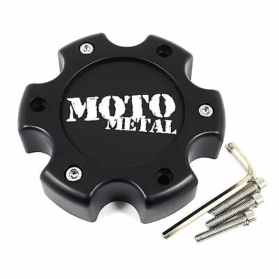 Moto Metal Matte Black Center Cap 5.5 OD Bolt-On For 6x135/5.5/139.7 MO961 MO964 • $23.80