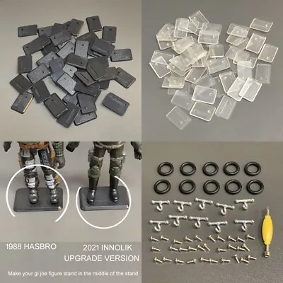 Lot Gi Joe Upgrade Display Stand Base & Body Repair Parts 3.75  Figure Accessory • $279.99