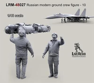 £11.35 • Buy Live Resin 1/48 Modern Russian Avia Ground Crew Vol. 10