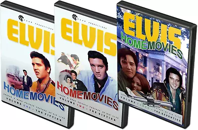 Elvis Home Movies 50s | 60s | 70s | 3 DVD Set (Elvis Presley) • $66.95