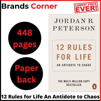 $16.99 • Buy 12 Rules For Life: An Antidote To Chaos By Jordan B Peterson (Paperback)