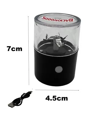 Black Or Red USB Chargeable Electric Herb Tobacco Grinder - Crusher Machine • $19.95
