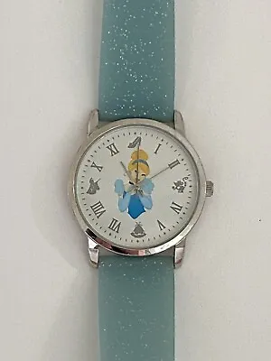 97 Disney Womens Disney Princess Cinderella Watch Roman Numerals Characters Jaq • $30.56