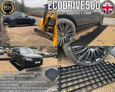 Ecopark Access Road Grid 100 Sqm Temporary Access Track Ground Stability Grid • £1151.99