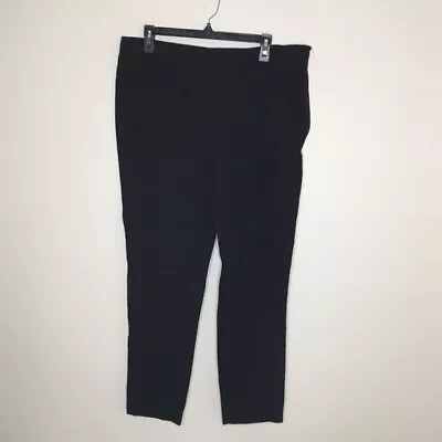 Vince Camuto Crop Leggings Pants Black Womens Size 12 Ankle • $8.90