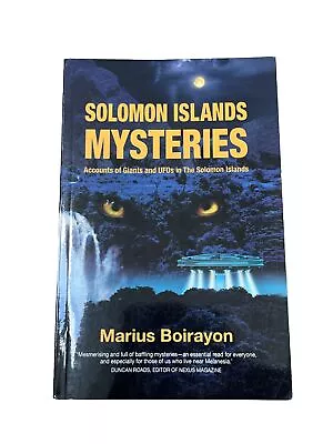 Solomon Islands Mysteries : Accounts Of Giants And UFOs In The Solomon... • $199