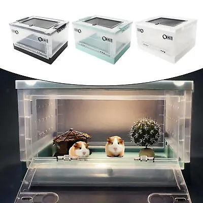 Reptile Feeding Box Hamster Breeding Box Terrarium Tank Hatching Container • £27.80