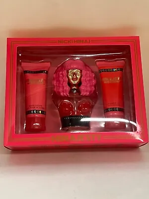 Nicki Minaj Minajesty ( 3pc )gift Set  3.4oz Edp Spray For Women Brand New  • $39.89