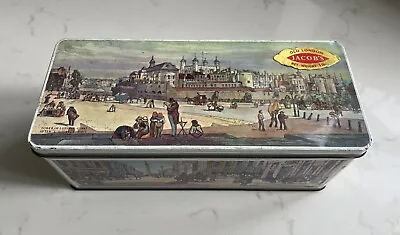 Vintage Jacobs Biscuit Tin Scenes Of London • £8