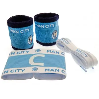 Manchester City FC Accessories Set (football Club Souvenirs Memorabilia) • £19.98