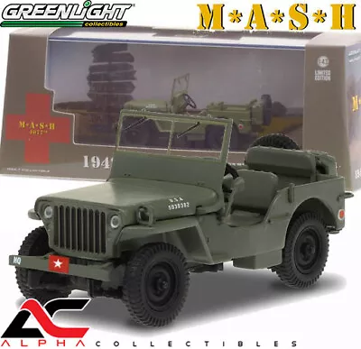 Greenlight 86589 1:43 1942 Willys Mb Jeep (mash) • $20.95